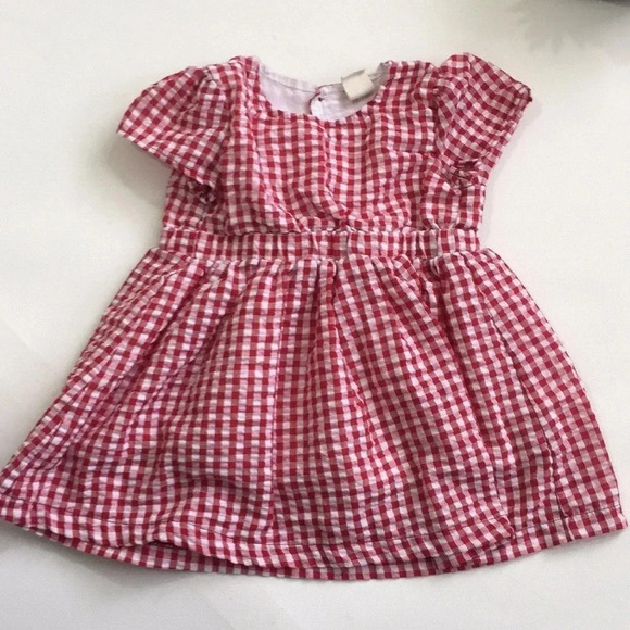 Tucker+Tate Red and White Checker Gingham Dress - Picture 2 of 7